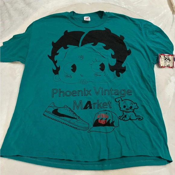 VTG 1995 Betty Boop “Phoenix Vintage Market” TShirt 2X Rare Single Stitch Unisex - Picture 1 of 13